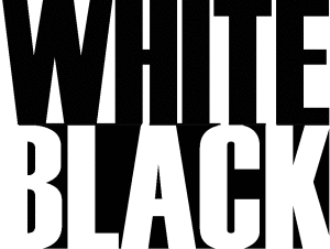 white black