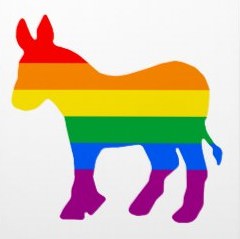 donkey rainbow