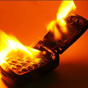 cell phone fire 1