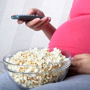 pregnant popcorn