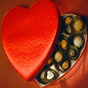 happy valentines chocolates