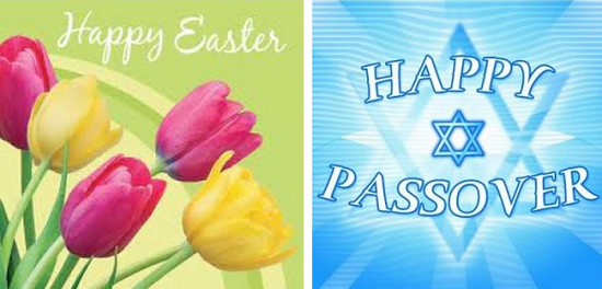 happy easter happy passover