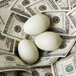 eggs money