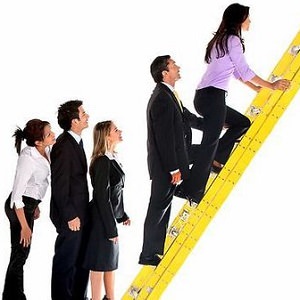 people climbing ladder