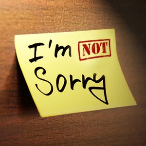 not-sorry-post-it