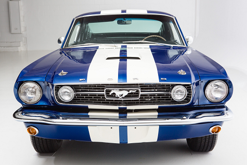 1966 for mustang blue